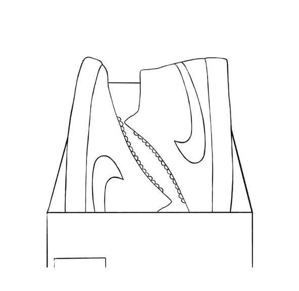 Récupération sneakers d'occasion
